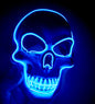 Halloween Skeleton Mask LED Glow Scary Mask