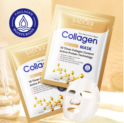 Moisturizing And Brightening Collagen Anti Wrinkle Facial Mask