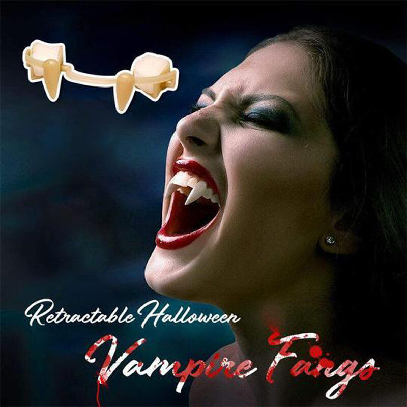 Halloween Cosplay Retractable Vampire Teeth