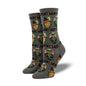 Halloween Creative Funny Pumpkin Jacquard Trendy Socks