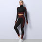 3PCS Yoga Set Seamless Sport Set Women Gym Clothing Leggings Women Crop Top Sports Bra Women Fitness Gym Set Womens Outfits Tracksuit